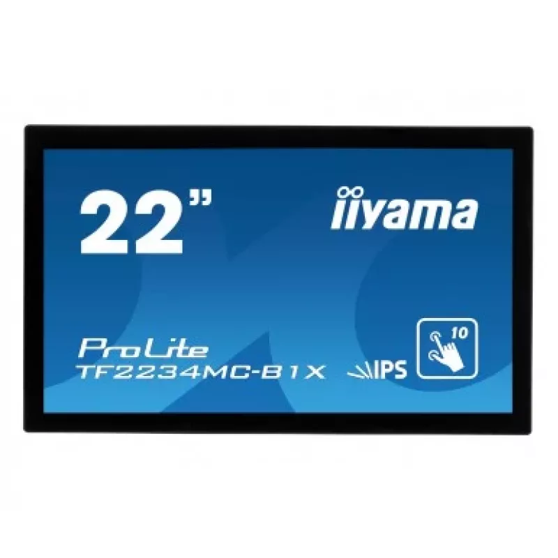 iiyama TF2234MC-B1X monitor multi-touch da 21,5″ (55,9 cm), 16:9, DVI