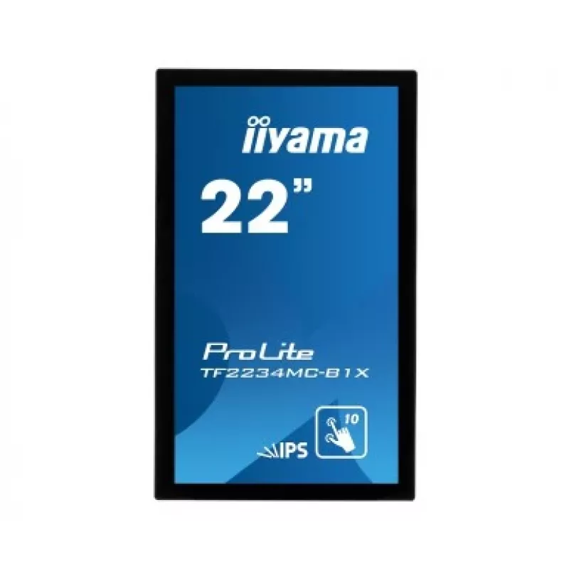 iiyama TF2234MC-B1X monitor multi-touch da 21,5″ (55,9 cm), 16:9, DVI