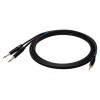 SSQ MIJM3 SS-1815 cavo audio, jack stereo 3,5 mm – 2x jack mono 6,3 mm, 3 m, nero