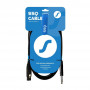 SSQ XLRJS1 cavo audio, XLR maschio – jack stereo da 6,3 mm, 1 m