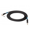 Cavo SSQ JMPJMK2 SS-1440 jack mono – jack mono (angolo di 90 gradi), 2 m, nero