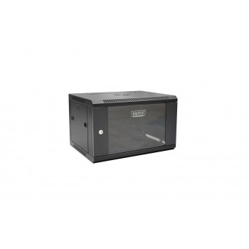 Armadio rack a parete Digitus DN-W19 06U/450/B 6U, nero