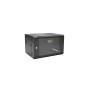 Armadio rack a parete Digitus DN-W19 06U/450/B 6U, nero