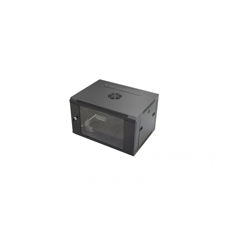 Armadio rack a parete Digitus DN-W19 06U/450/B 6U, nero