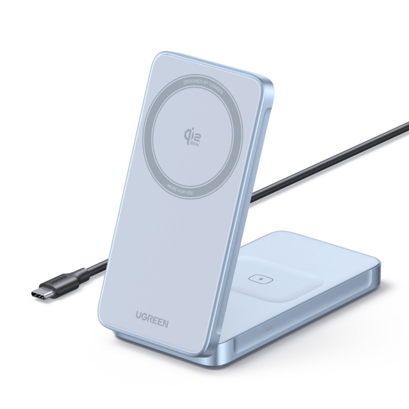 Ugreen W756 55963 MagFlow caricabatterie a induzione 2 in 1