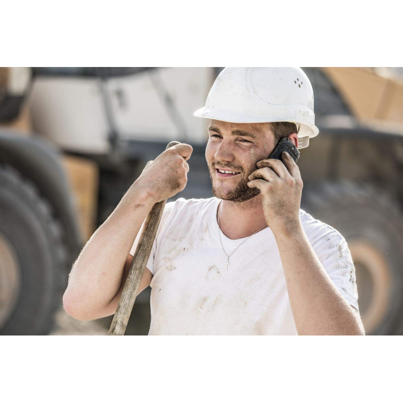 RugGear RG150 cellulare robusto a tasti, Dual SIM, nero