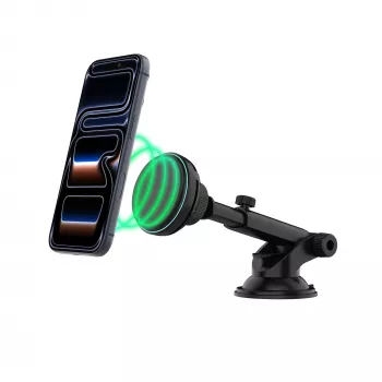 Fixed MagCool2 XL supporto con ricarica wireless e raffreddamento attivo, con supporto MagSafe, 25 W, Qi2.2, nero