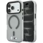 Custodia BMW M IML Frosted Metal Logo & Trims MagSafe per iPhone 18 Pro / 17 Pro, antracite