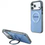 Custodia Mercedes AMG IML Double Layer Urban Line con anello di supporto MagSafe per iPhone 18 Pro Max / 17 Pro Max, blu