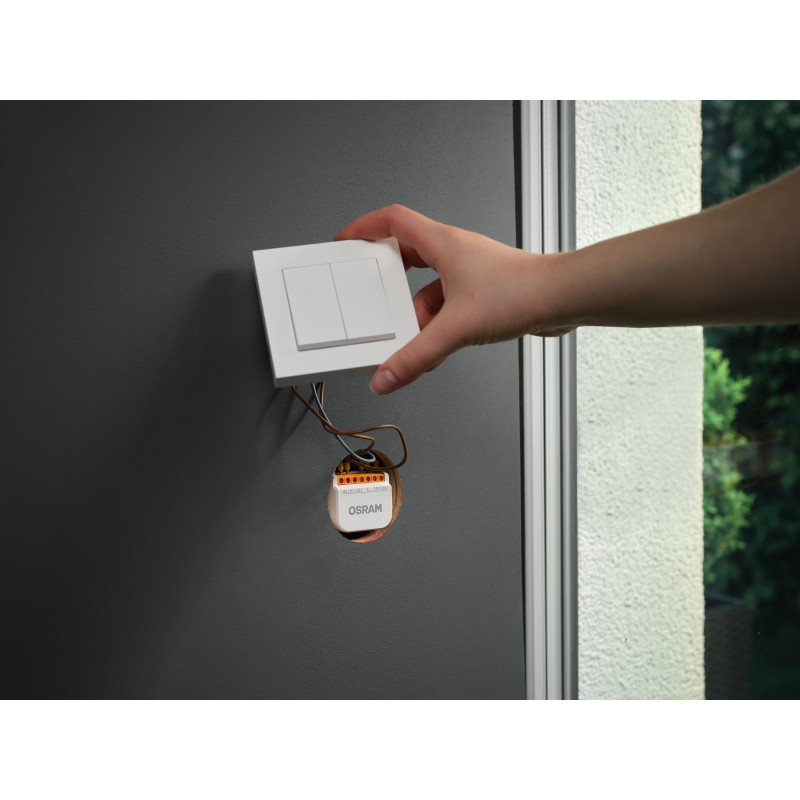 Osram SMART+ WiFi modulo interruttore, 2 canali, bianco