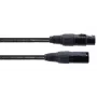 Cordial EM 5 FM cavo di collegamento XLR, XLR femmina 3 poli – XLR maschio 3 poli, nero
