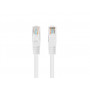 Lanberg PCU5-20CC-0050-W cavo patch CAT.5E UTP, 0,5 m, bianco (10 pz.)