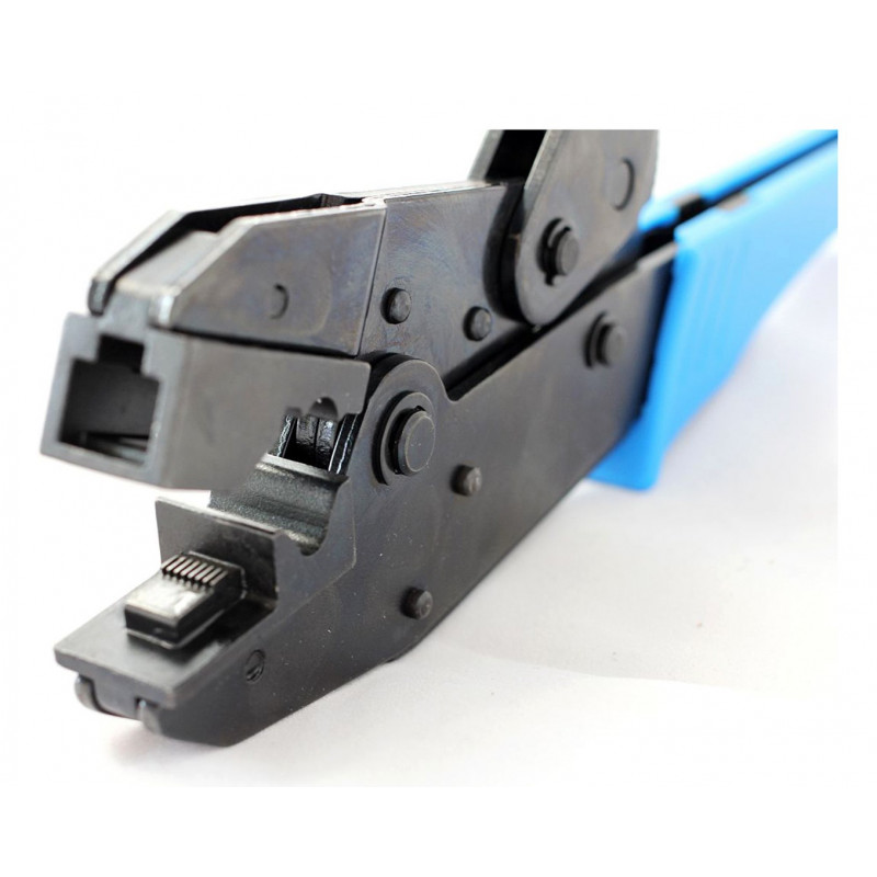 Digitus X-ML-OD-TOOL pinza crimpatrice per cavi, nera, blu