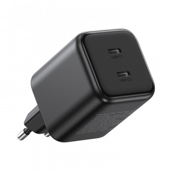 Ugreen X526 caricabatterie 45 W, 2 x USB-C, GaN, nero