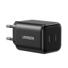 Ugreen X526 caricabatterie 45 W, 2 x USB-C, GaN, nero