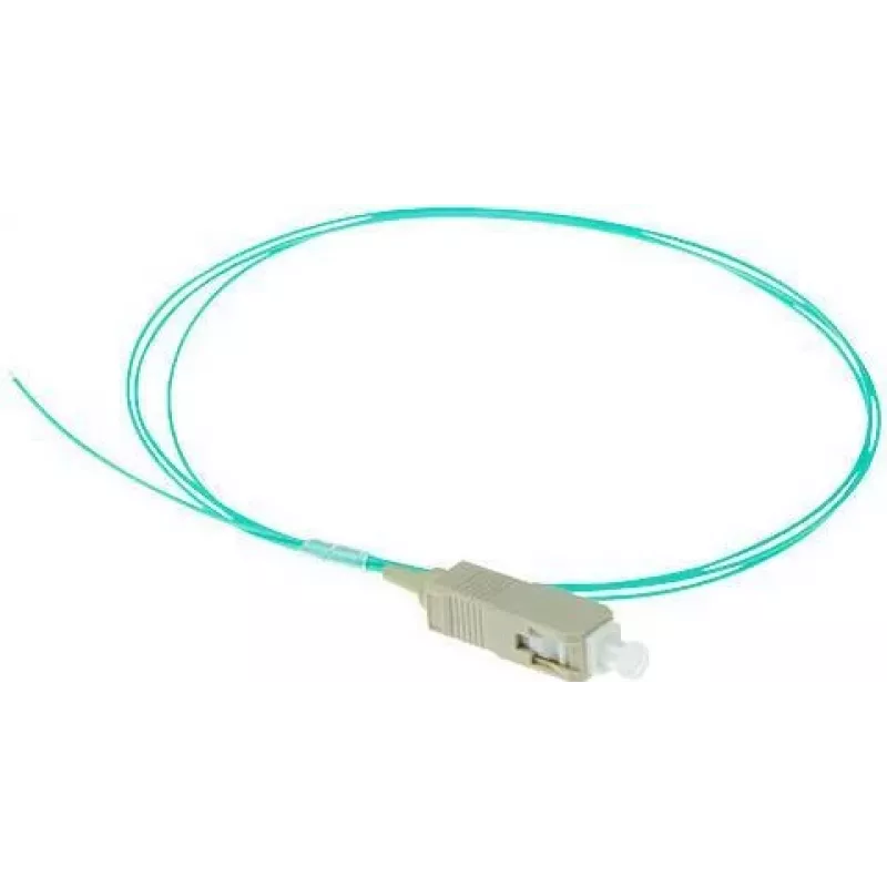 ACT RL8695 cavo in fibra ottica SC pigtail, 1 m, OM3, LSZH, aqua