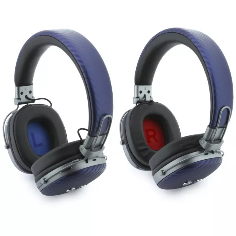 BMW Carbon Metal Parts and Logos cuffie Bluetooth ENC, BMW001277, blu navy