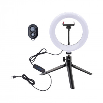 White Shark RL-08 MOONLIGHT-2 luce ad anello LED, 21 cm