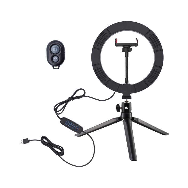 White Shark RL-08 MOONLIGHT-2 luce ad anello LED, 21 cm