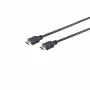 Wentronic 77473-E cavo HDMI, 3 m, 3D, Ethernet, 4K 60 Hz, placcato in oro