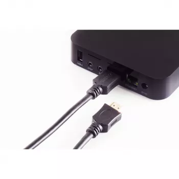Wentronic 77473-E cavo HDMI, 3 m, 3D, Ethernet, 4K 60 Hz, placcato in oro