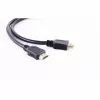 Wentronic 77473-E cavo HDMI, 3 m, 3D, Ethernet, 4K 60 Hz, placcato in oro