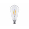 Osram SMART+ MATTER Dimmable Classic Edison 60 827 E27 lampadina smart, 6 W, bianco caldo, Wi-Fi