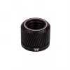Thermaltake Pacific SF CL-W389-CA16MK-A raccordo a compressione per tubo rigido da 16 mm di diametro esterno, nero opaco