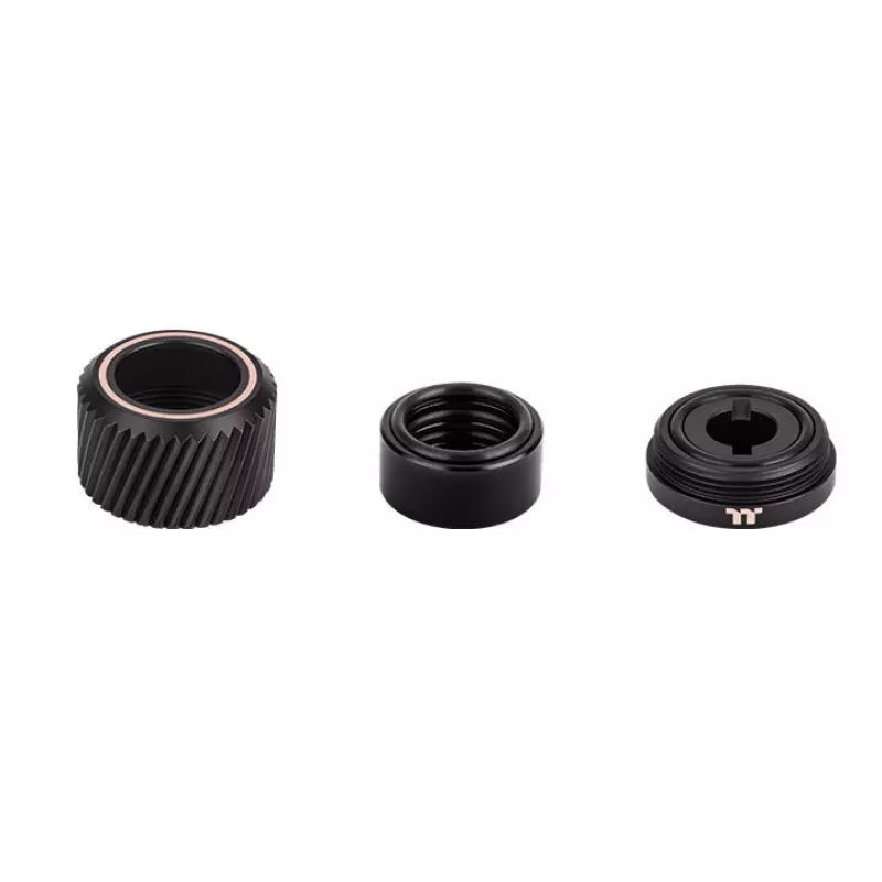 Thermaltake Pacific SF CL-W389-CA16MK-A raccordo a compressione per tubo rigido da 16 mm di diametro esterno, nero opaco
