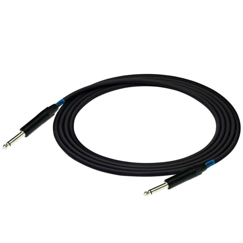 SSQ JMPJMP2 Pro cavo audio, jack mono da 6,3 mm – jack mono da 6,3 mm con connettori Neutrik, 2 m