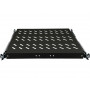 Alantec SA-PW-19-1U-370-4-C ripiano estraibile 19″ 1U per armadi server, profondità 370 mm, 4 punti di fissaggio, nero