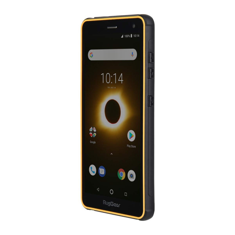 RugGear RG650 Dual smartphone, 5,5 pollici, nero e giallo