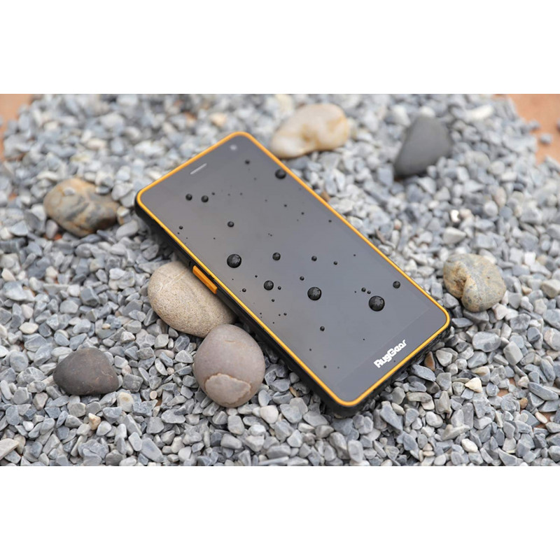 RugGear RG650 Dual smartphone, 5,5 pollici, nero e giallo