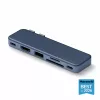 Satechi USB-C Snap Hub ST-HUSNB, indaco