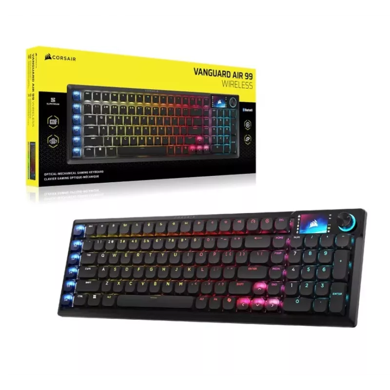 Corsair VANGUARD AIR 99 WL CH-91HA01B-NA tastiera da gioco, nera