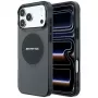 Mercedes AMG00131 custodia per iPhone 18 Pro Max / 17 Pro Max, IML Transparent Bicolor Block, MagSafe, nera