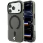 BMW BMW001310 custodia per iPhone 18 Pro / 17 Pro, M IML Frosted Metal Logo & Trims, MagSafe, nera