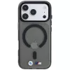 BMW BMW001323 custodia per iPhone 18 Pro Max / 17 Pro Max, M IML Glossy Metal Logo & Trims, MagSafe, nera