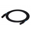 SSQ DMX1 SS-1838 cavo XLR maschio - XLR femmina, 1 m, nero