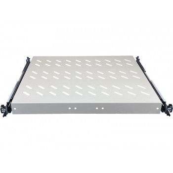 Alantec SA-PW-19-1U-370-4-S ripiano estraibile 19" 1U per armadio server, profondità 370 mm, grigio