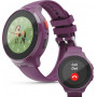 Hama 00178670 smartwatch per bambini con GPS, pulsante SOS e funzione di chiamata, color bacca