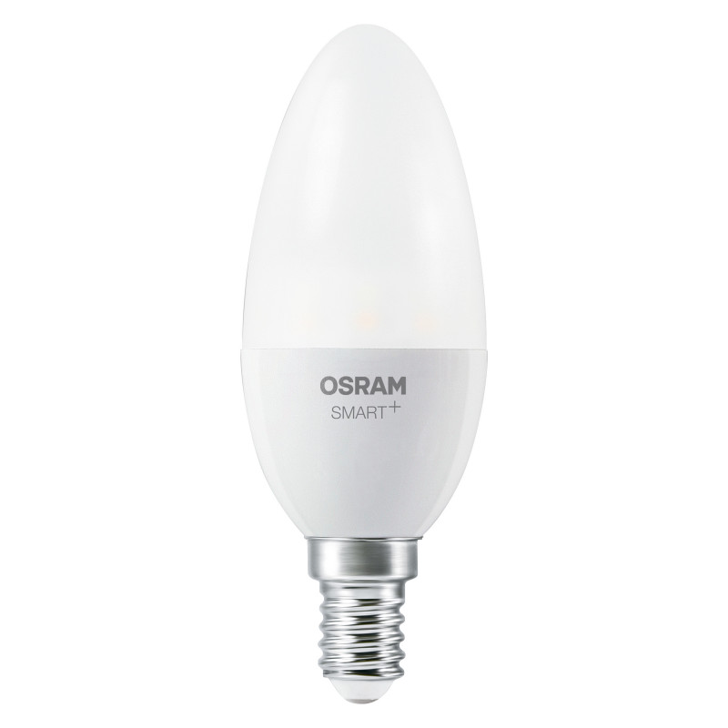 Osram SMART+ MATTER Multicolor Classic B40 lampadina intelligente, E14, 4,9 W, RGBW, Wi-Fi