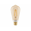 Osram SMART+ MATTER Filament Dimmable Classic Edison 53 824 lampadina intelligente, oro, E27, 6 W, bianco caldo, Wi-Fi