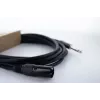 Cordial EM 0,5 MV cavo audio [1x spinotto XLR a 3 poli – 1x spinotto jack da 6,3 mm (stereo)], 0,50 m, nero