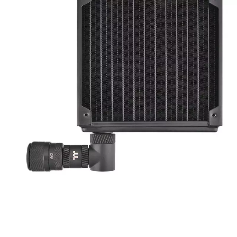 Thermaltake Pacific SF raccordo di prolunga maschio-maschio CL-W391-CU00MK-A, 30 mm, nero opaco, DIY LCS