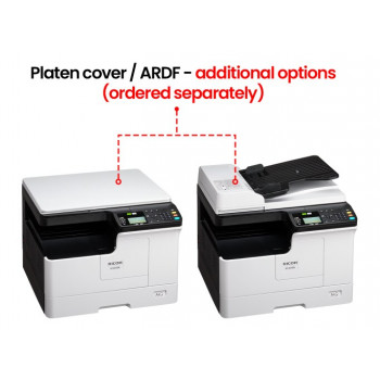 Ricoh M 2310N stampante multifunzione laser, bianco e nero, A3, 23 ppm, USB, Ethernet (423847)