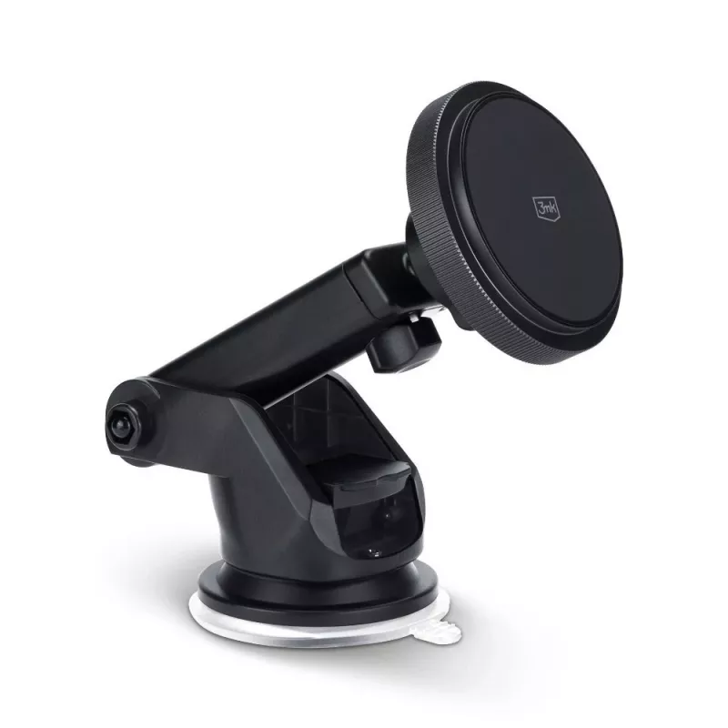 3mk MagCharger 15 W supporto da auto per smartphone con ricarica wireless, nero