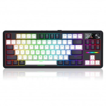 Redragon Wildslash LCD Pro K746WB-RGB-PRO tastiera da gioco