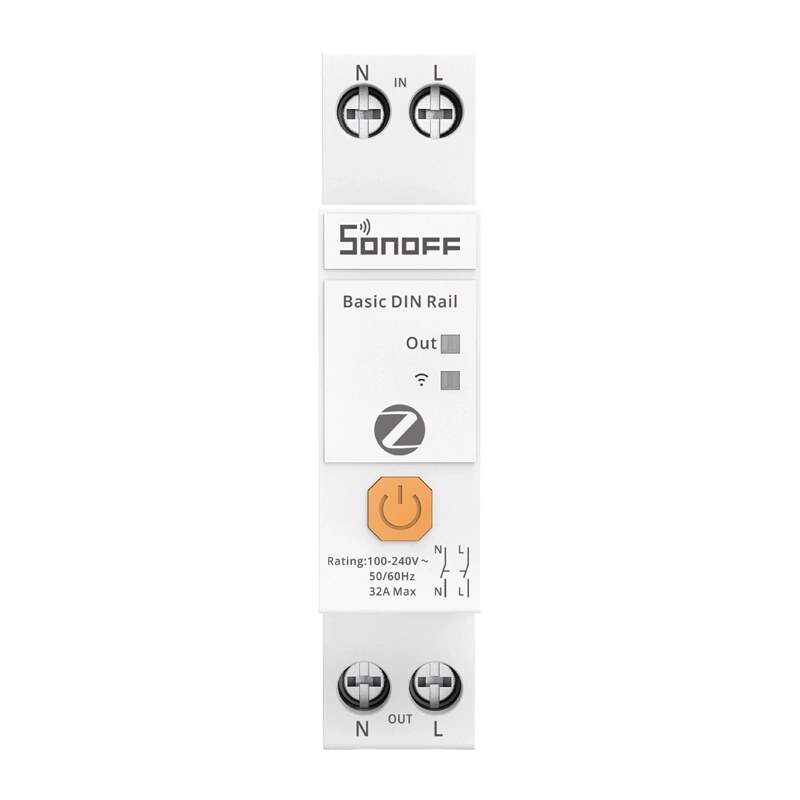 SONOFF BASIC-ZB1GSP interruttore smart Zigbee, guida DIN, 32 A