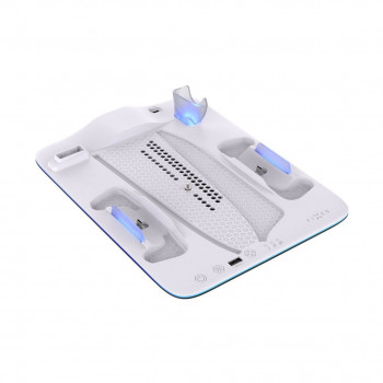 Fixed FIXPS5PS-MCS-BW docking station per PlayStation 5, nera e bianca